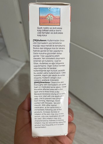 Bitkisel Sivilce Kremi 100 gr Parabensiz - Görsel 5