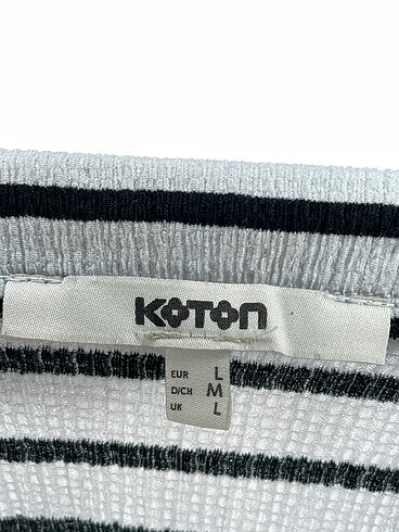 l Beden çeşitli Renk Koton Bluz %70 İndirimli.