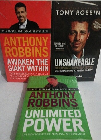 Anthony Robbins English Book İngilizce Kitap 