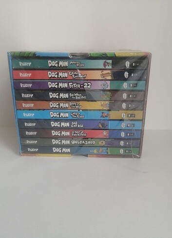 Dog Man Dav Pilkey 10 books Collection 
