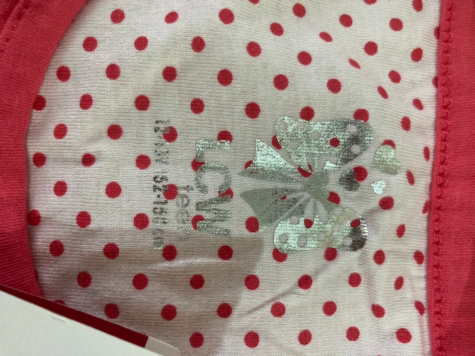 LCWaikiki Kız Çocuk Pembe Kısa Kollu Fiyonklu Tişört - Görsel 3