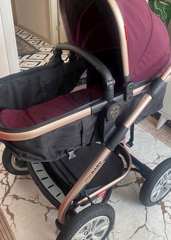 Bordo Bebek Arabası