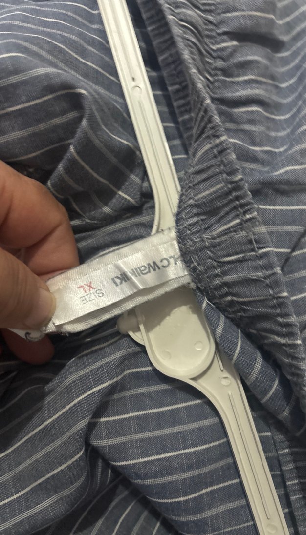 Gri Çizgili  pijama - Görsel 5