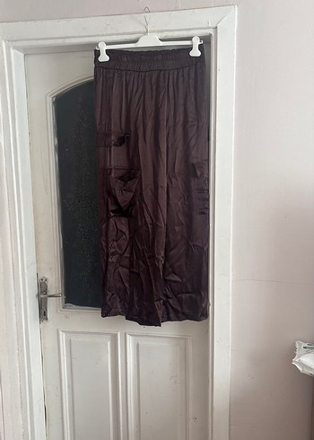 Koyu Kahverengi Uzun Gotik Kadın pantolon