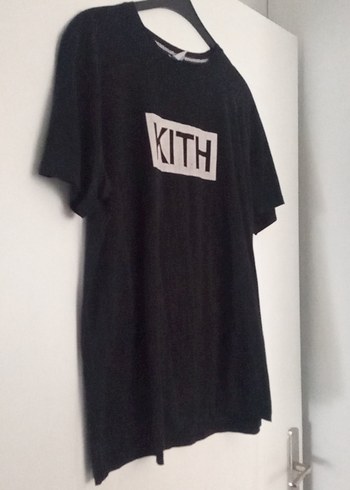 KitiKate KITH Baskılı Siyah Erkek Tişört
