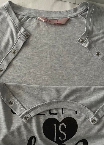 LC WAIKIKI GRİ HAMİLE GECELİK - Görsel 10