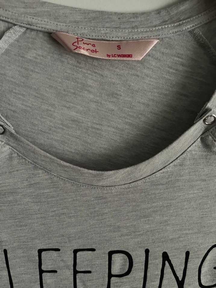 LC WAIKIKI GRİ HAMİLE GECELİK - Görsel 4