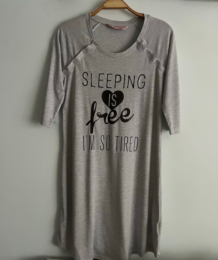 LC WAIKIKI GRİ HAMİLE GECELİK - Görsel 2