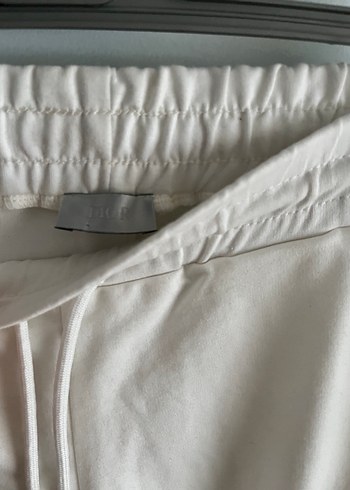 DIOR BEYAZ LASTİKLİ PANTOLON - Görsel 5