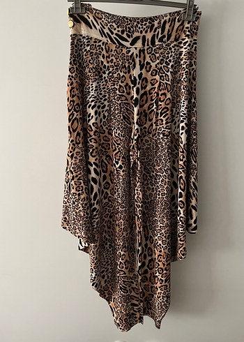 TASARIM LEOPAR DESENLİ PANTOLON
