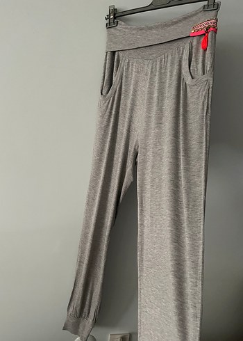l Beden gri Renk DQMANE GRİ ŞALVAR PANTOLON