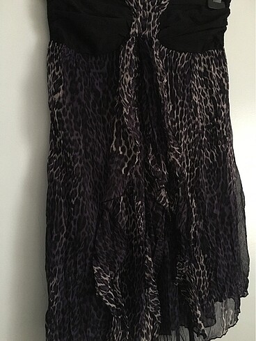 Frau Made in italy MADE IN ITALY LEOPAR DESEN ELBİSE