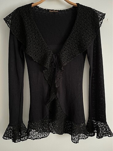 SİYAH MERSERİZE HIRKA