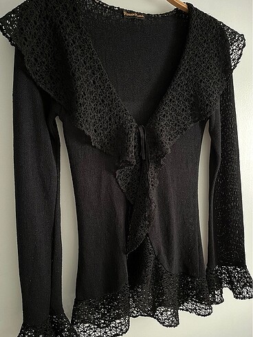 s Beden SİYAH MERSERİZE HIRKA