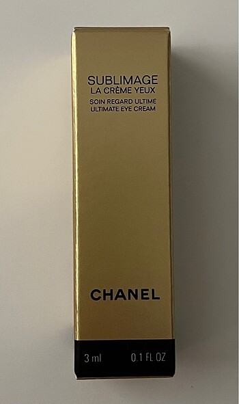 Beden Renk CHANEL SUBLIMAGE GÖZ KREMİ