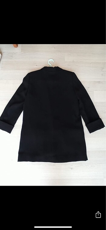 s Beden siyah Renk Mango Orijinal Oversize Siyah Blazer
