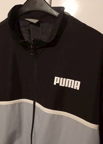 Puma PUMA Gri Rahat Kesim Spor Ceket