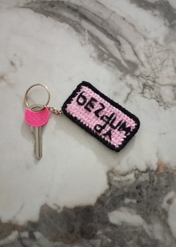 Pembe ' Bezdum Da 'Anahtarlığı - Görsel 3