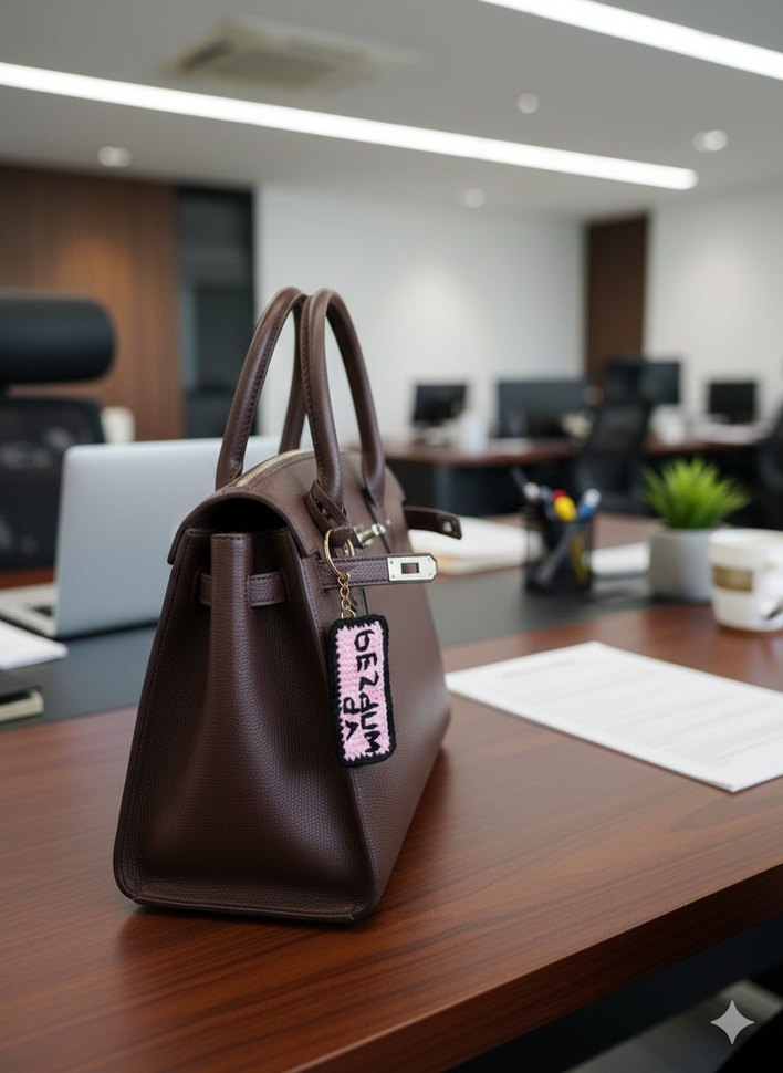 Pembe ' Bezdum Da 'Anahtarlığı - Görsel 2