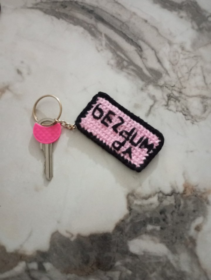 Pembe ' Bezdum Da 'Anahtarlığı - Görsel 3