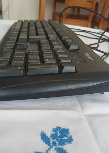 Microsoft Siyah Kablolu Klavye - Görsel 6