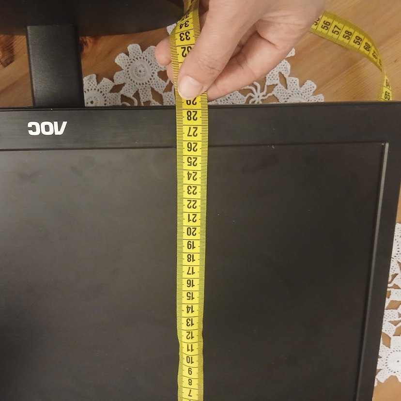 Siyah AOC Monitör 19.5 inc - Görsel 4