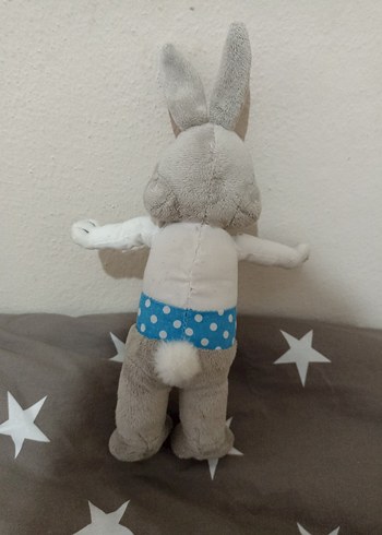 Ikea Gri Tavşan Peluş Oyuncak