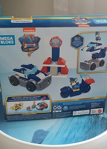  Beden Renk Paw petrol polis ekibi mega bloks 3 yaş ve üzeri içindir.