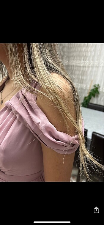 34 Beden trendyolmilla pudra elbise
