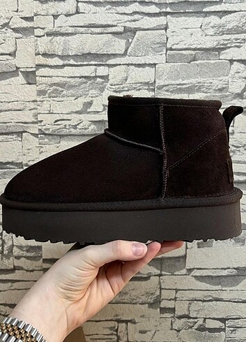 37 Beden kahverengi Renk UGG ultramini platform 36-37 38 39 40