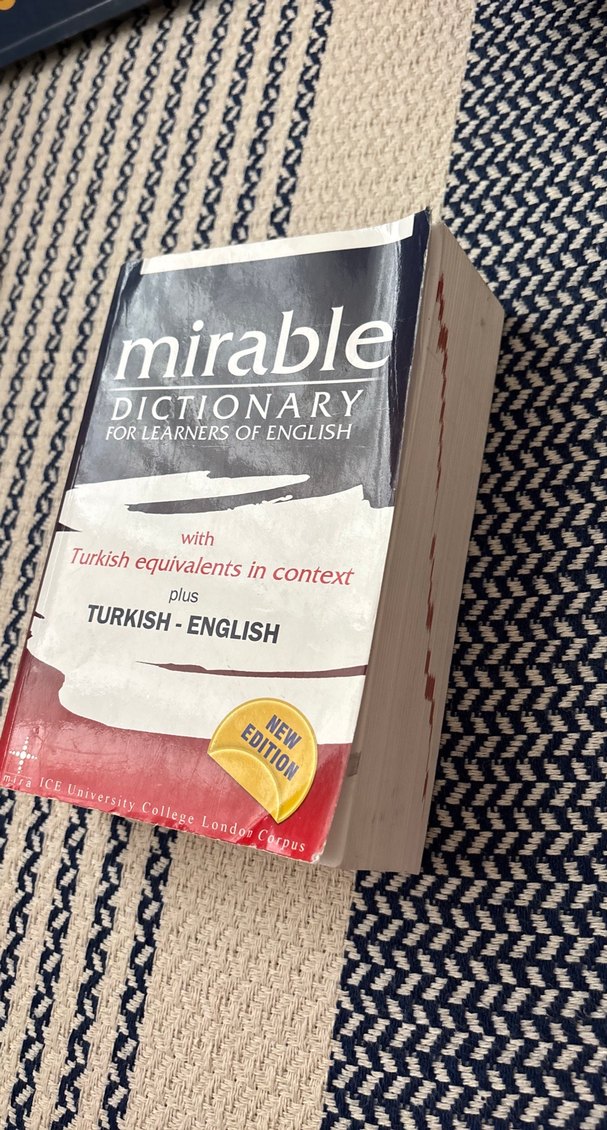 Mirable Dıcrionary İngilizce Öğrenenler İçin Sözlük - Görsel 4