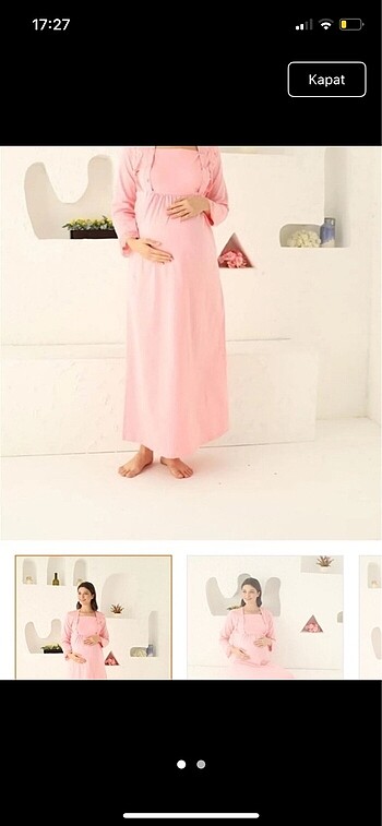 Hamile& lohusa gecelik - Görsel 7