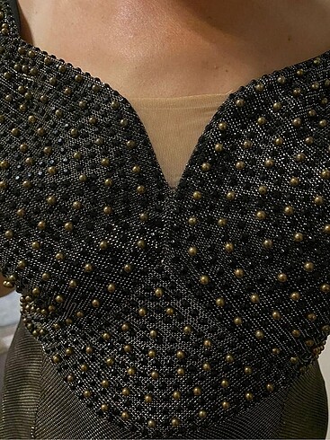 Şık abiye elbise - Görsel 5