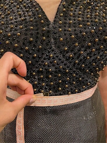 Şık abiye elbise - Görsel 8