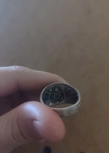 Siyah Gümüş Erkek Polis Yüzüüü - Görsel 6