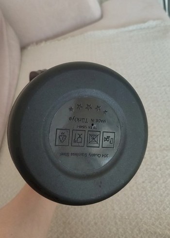 Schafer Parlak Bej Termos - Görsel 3