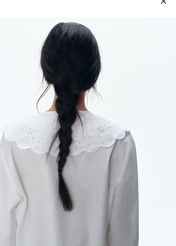 H&M Nakışlı gömlek