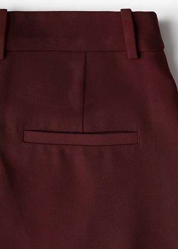 H&M Bordo Pantolon