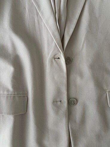m Beden beyaz Renk Stradivarius blazer ceket