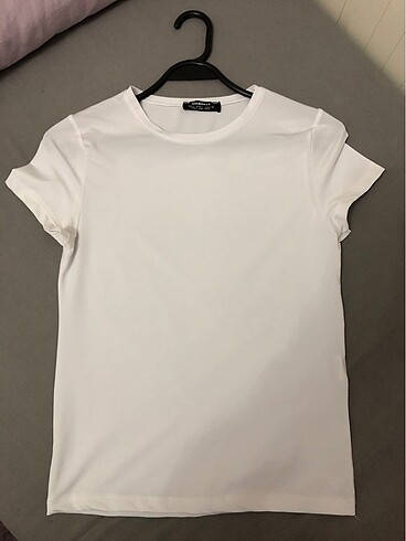Diğer Madmext Bisiklet Yaka Basic Tshirt