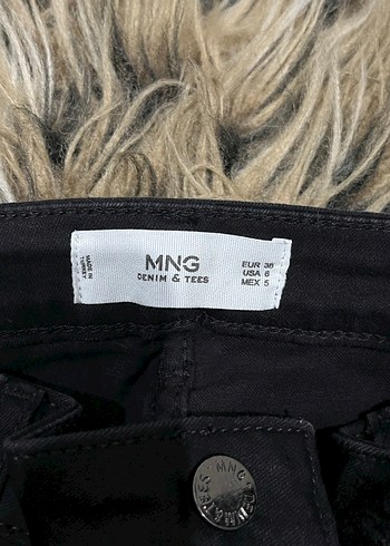 Siyah Kadın Dar Kesim Pantolon - Görsel 5