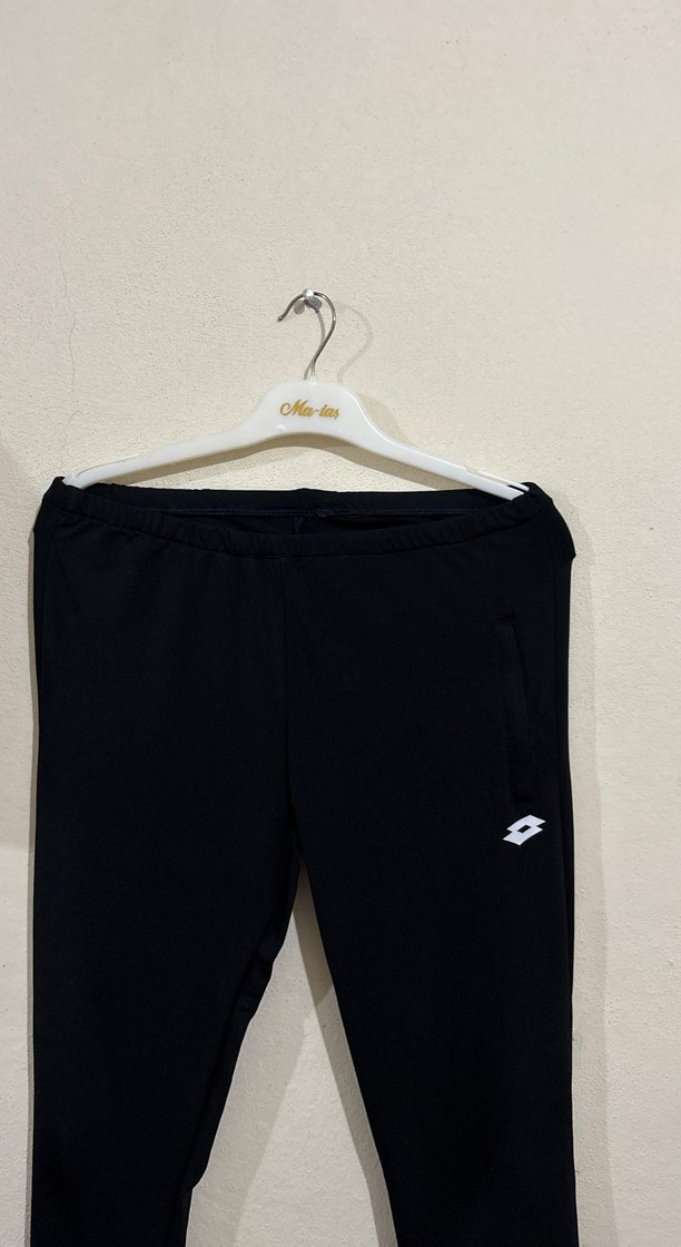 Erkek Siyah Eşofman Altı - Görsel 2