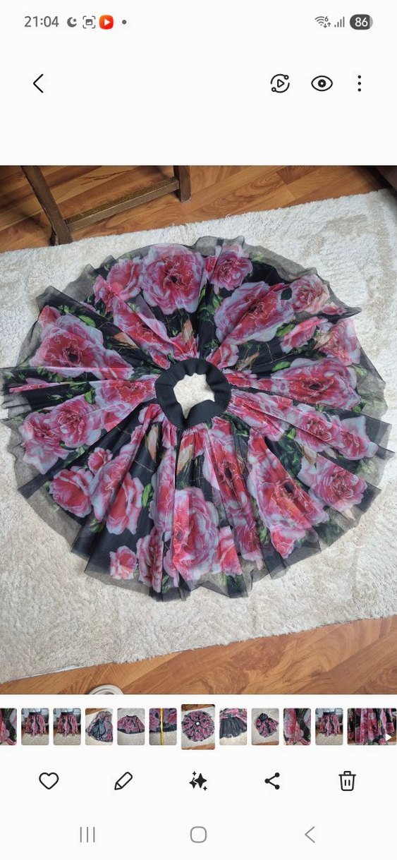 TÜL BASKI ETEK - Görsel 5