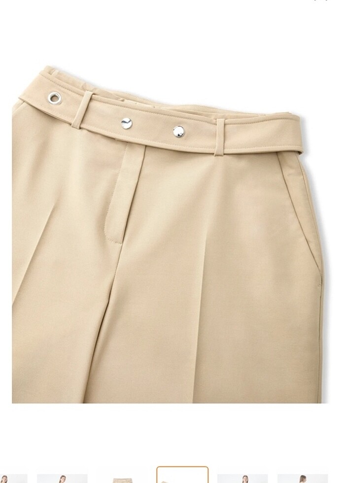 İpekyol metal aksesuarlı pantolon - Görsel 4