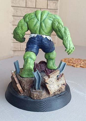 Beden Renk Yeşil Hulk Aksiyon Figürü