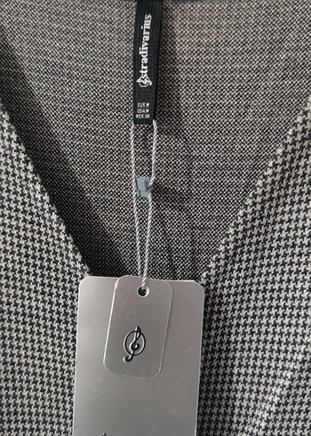 Gri V Yakalı Uzun Kollu Kadın Tulum - Görsel 2