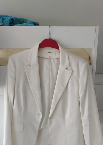 Koton Erkek Beyaz Ceket Bedeni 42 - Görsel 5