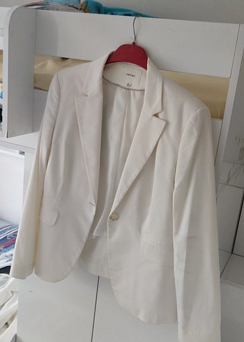 Koton Erkek Beyaz Ceket Bedeni 42 - Görsel 4