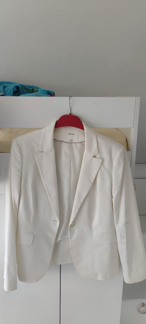 Koton Erkek Beyaz Ceket Bedeni 42 - Görsel 5