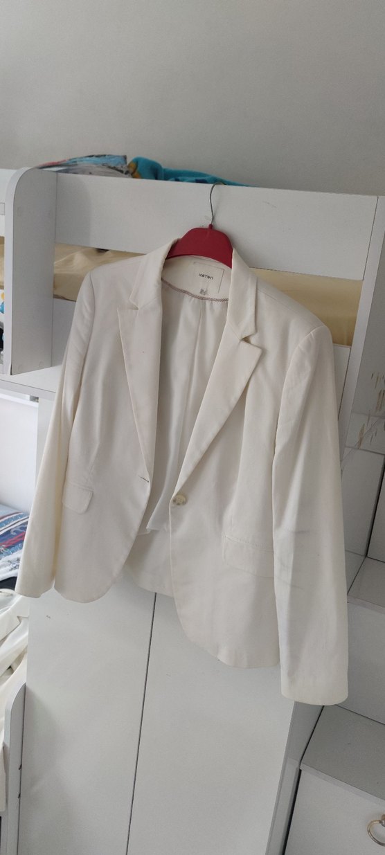Koton Erkek Beyaz Ceket Bedeni 42 - Görsel 4
